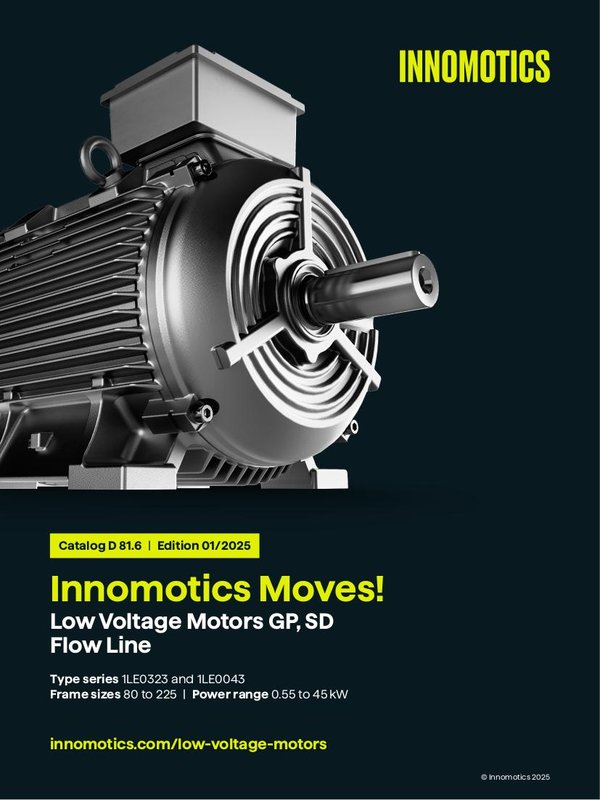 Innomotics Catalog D81.6 — Flow Line IE3 Motors — Innomotics