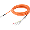 Pre-assembled power cables for SINAMICS V90 6FX3002-5CK01-1AD0